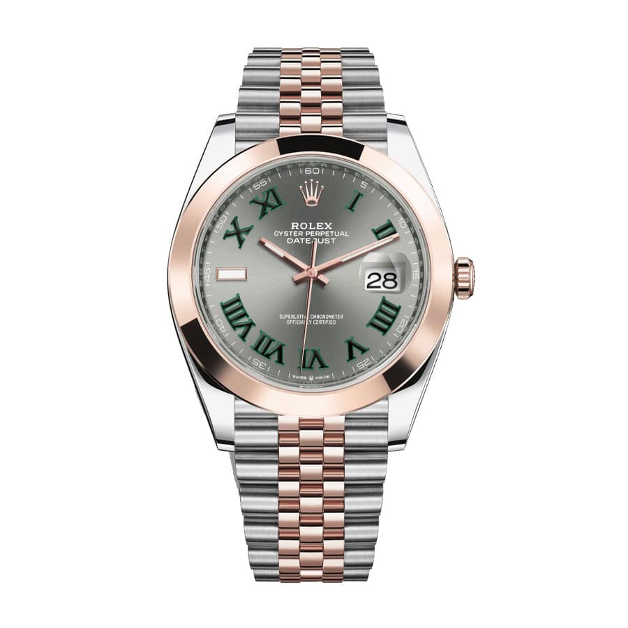 Two-Tone Grey Dial 41mm Men