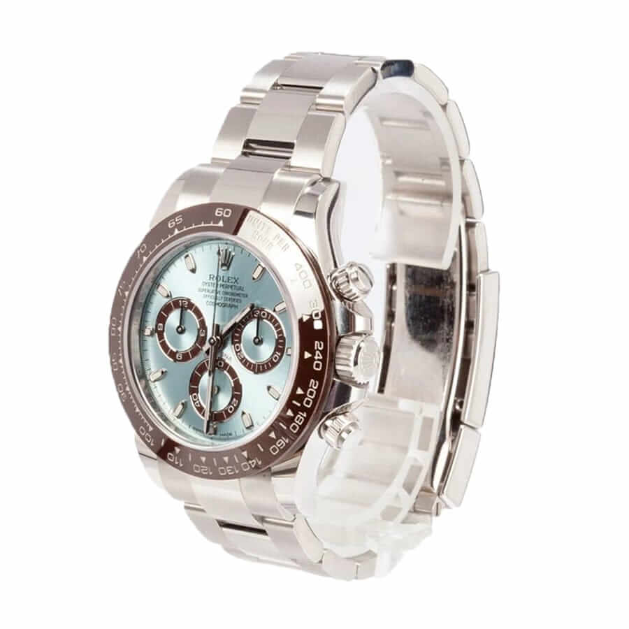 Ice Blue Dial Platinum 40mm Men