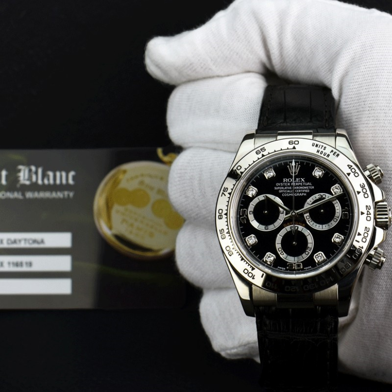 Black Diamonds Dial Chronograph 40mm Mens