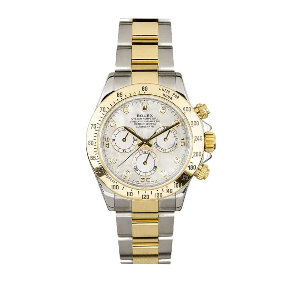 White Dial Two-Tone 40mm Men
