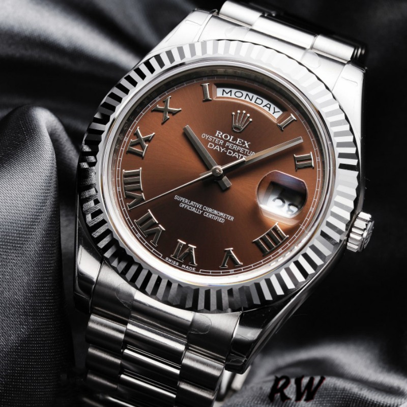 Chocolate Brown Dial Date