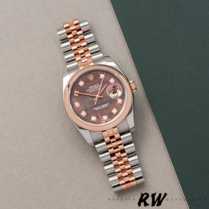 Black Mother of Pearl Date-Display 36mm