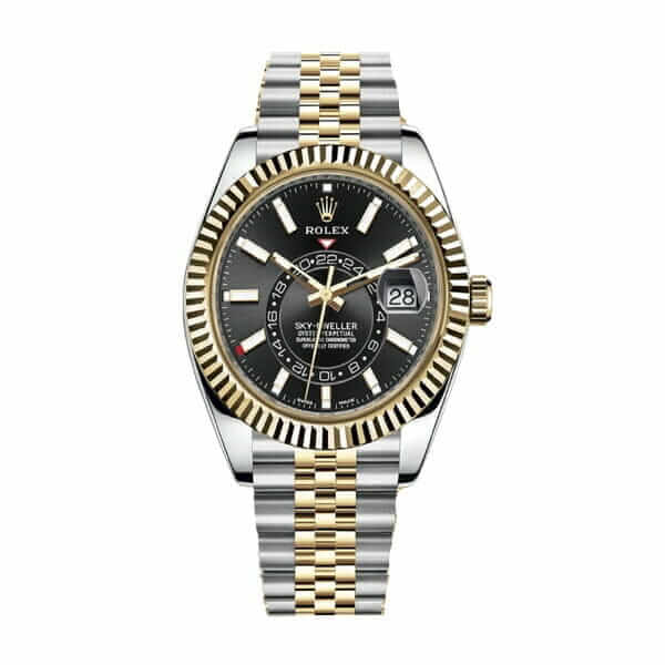 Black Dial Two-Tone 42mm Men
