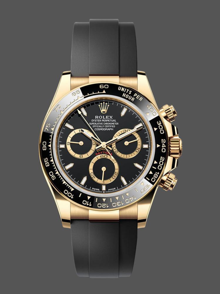 Yellow Gold Black Dial 40mm Men
