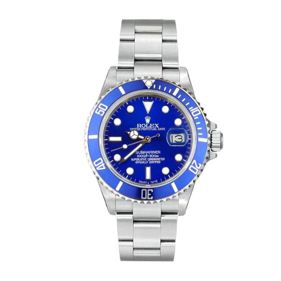Blue Dial White Gold 40mm Men