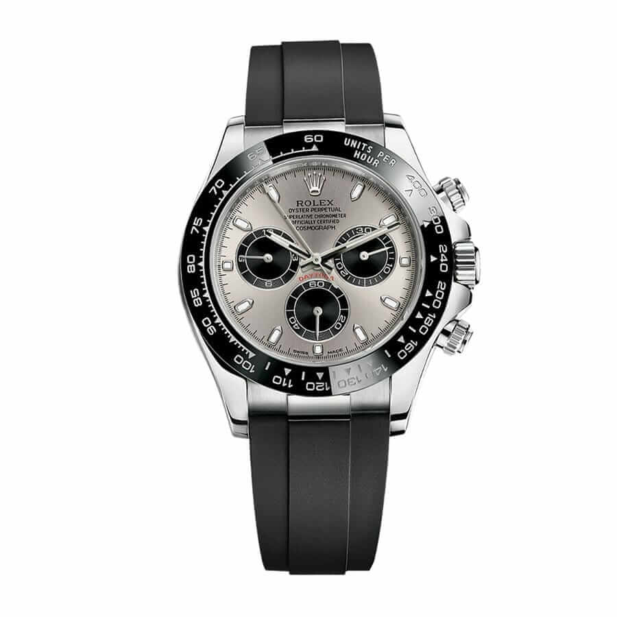 White Roman Dial White Gold 40mm Men