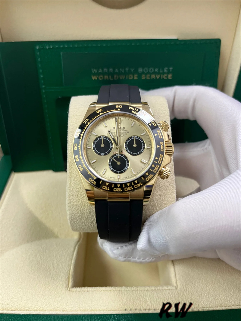 Yellow Gold Black Dial 40mm Men
