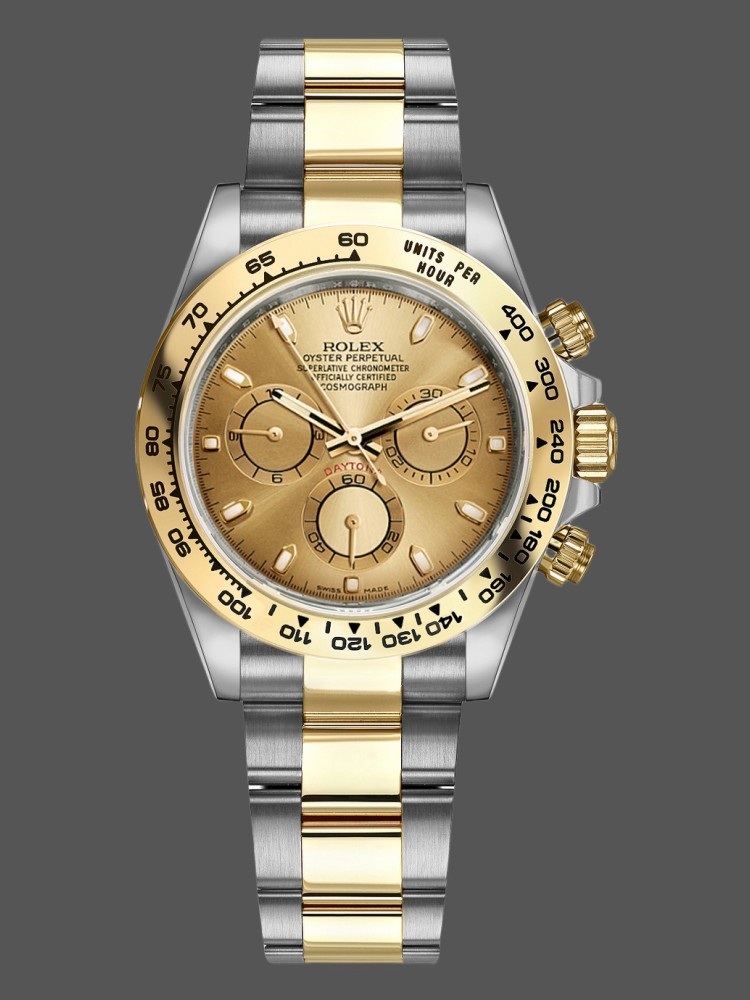 Champagne Index Dial Two-Tone 40mm Men