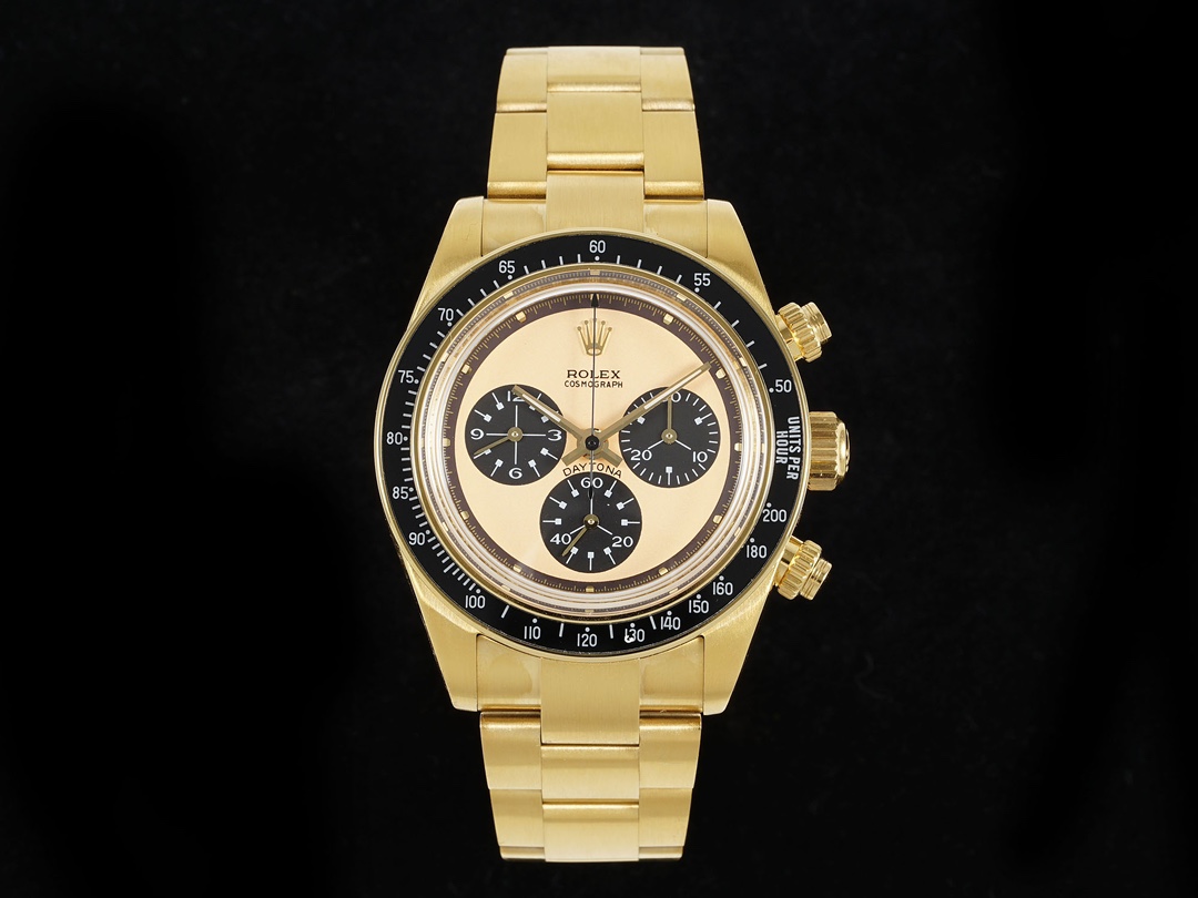 Yellow Gold Black Dial 40mm Men