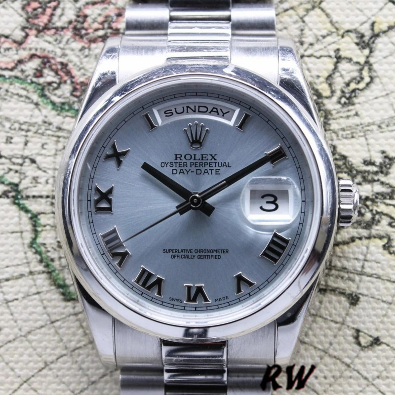Platinum Ice Blue Dial