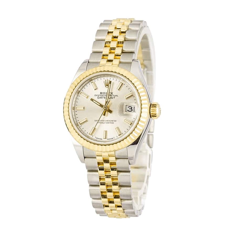 Champagne Dial Yellow Gold 28mm Lady