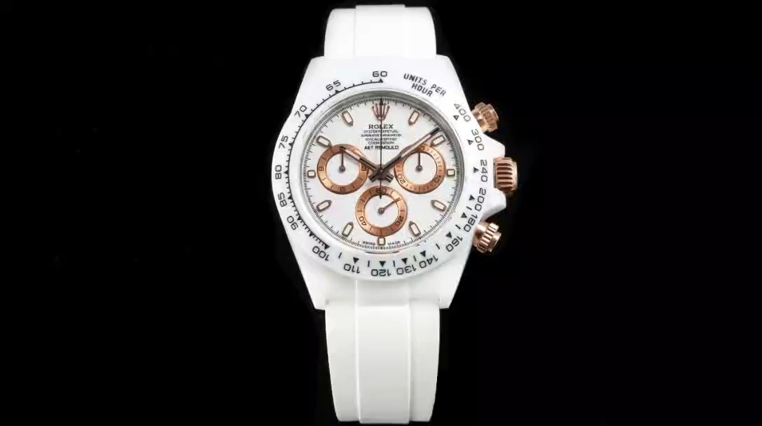 White Dial Ceramic Bezel 40mm Men
