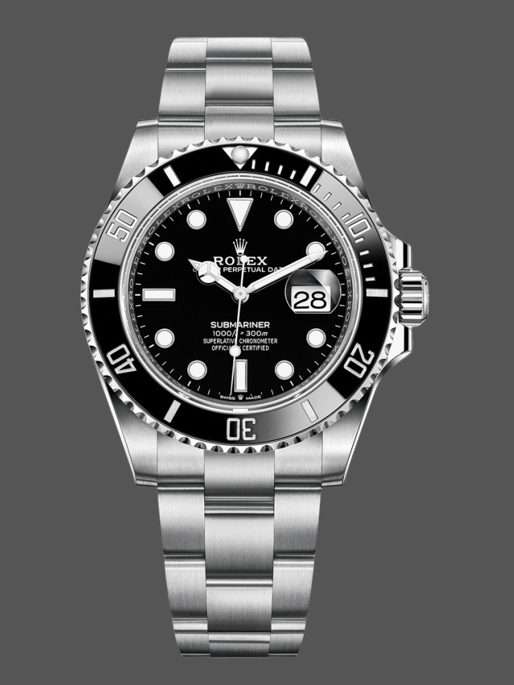 Black Dial Professional Diver Date Display 41mm Mens
