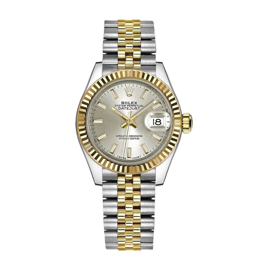 Champagne Dial Yellow Gold 28mm Lady