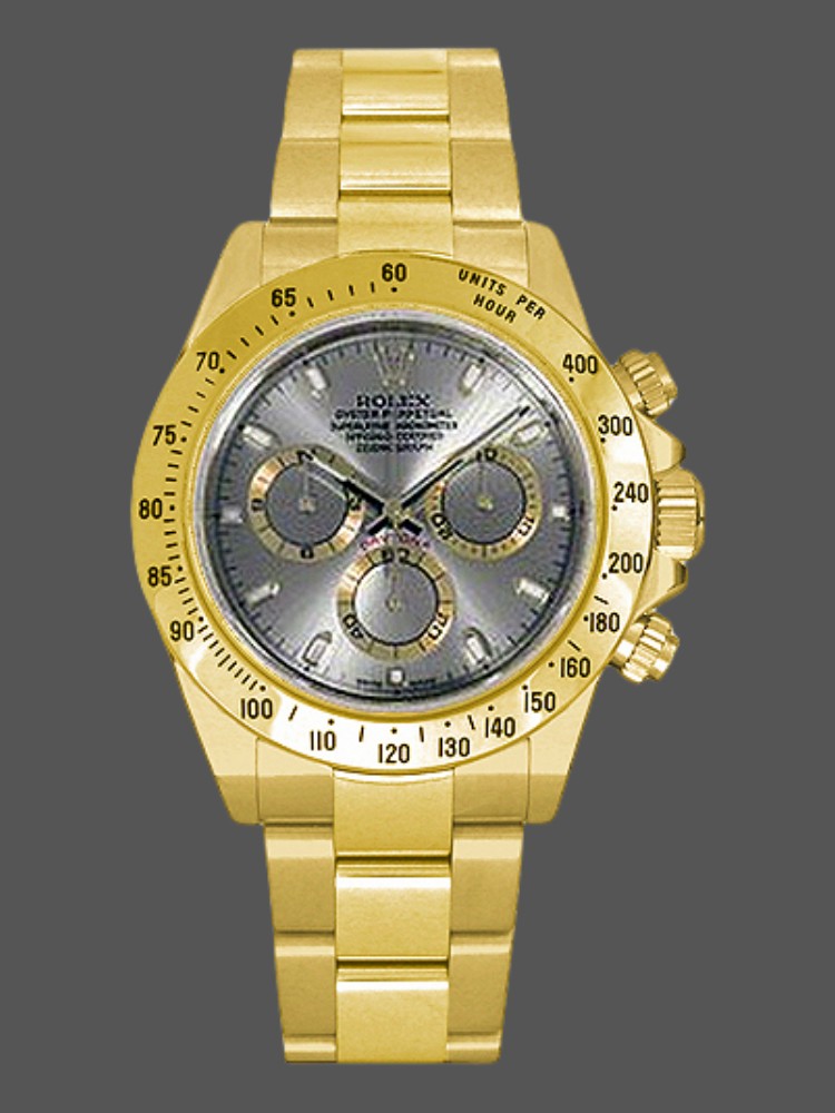 Grey Index Dial Two-Tone 40mm Men