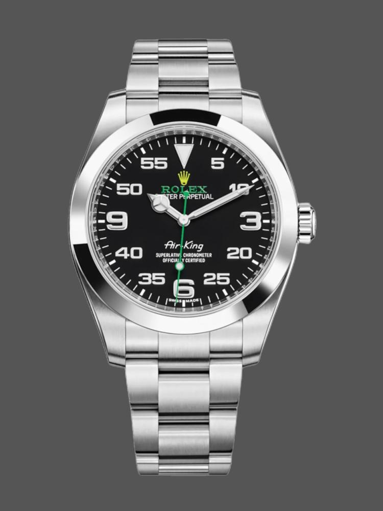 Black Arabic Dial Date