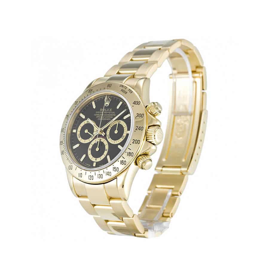 Black Dial Yellow Gold 40mm Men