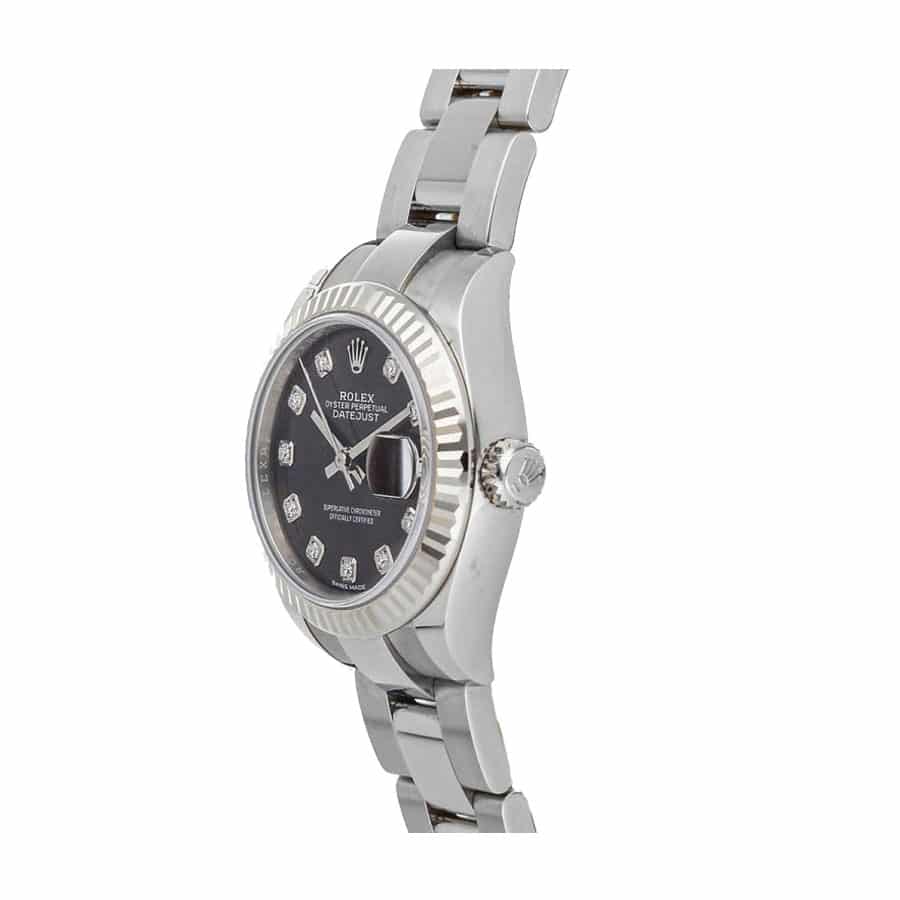 Silver Dial Stainless Steel 28mm Lady