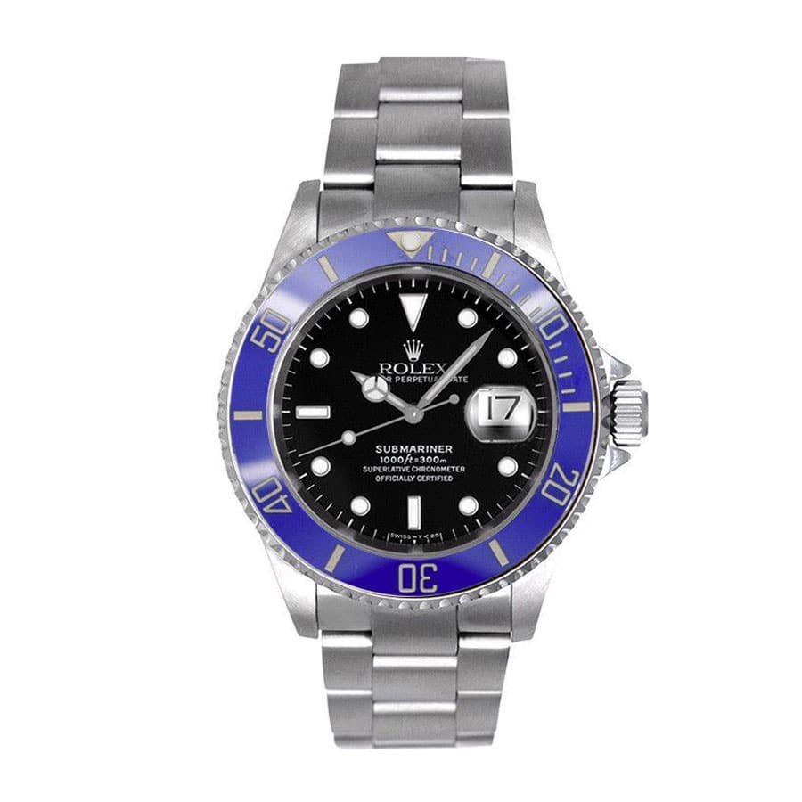 Black Dial Stainless Steel 40mm Men
