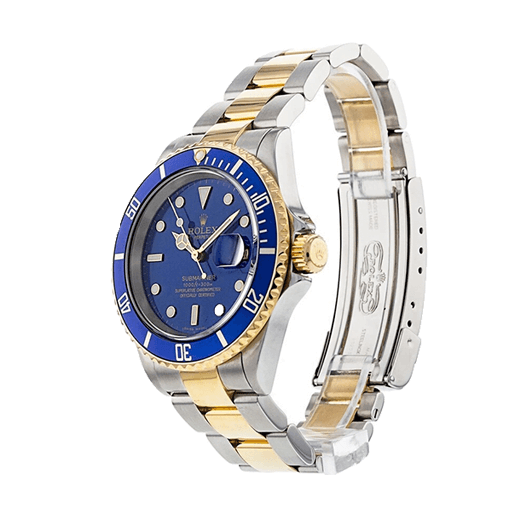 Blue Dial Two-Tone 40mm Men