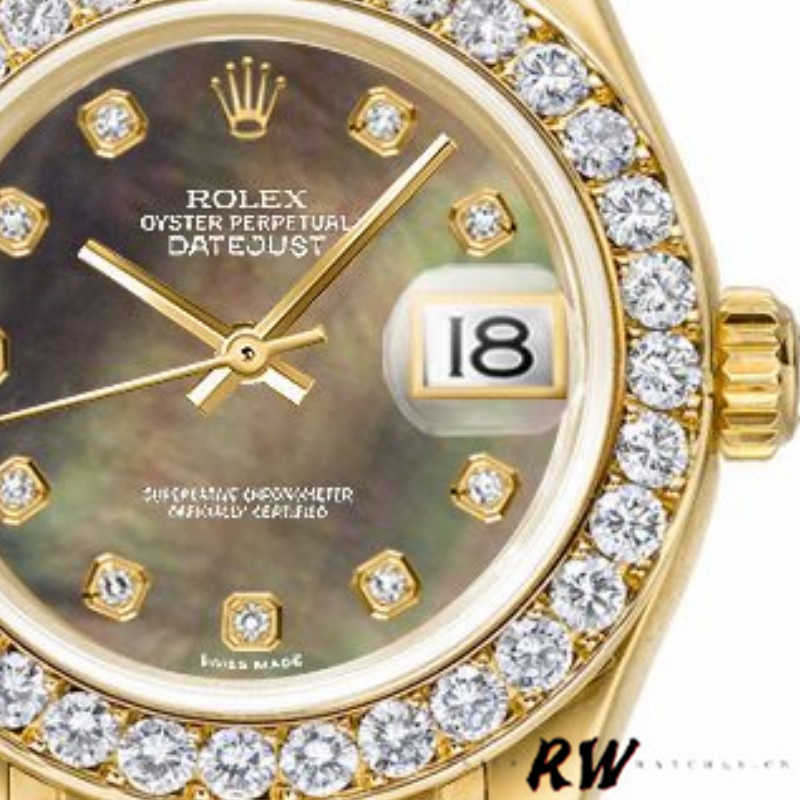 Yellow Gold MOP Dial Lady