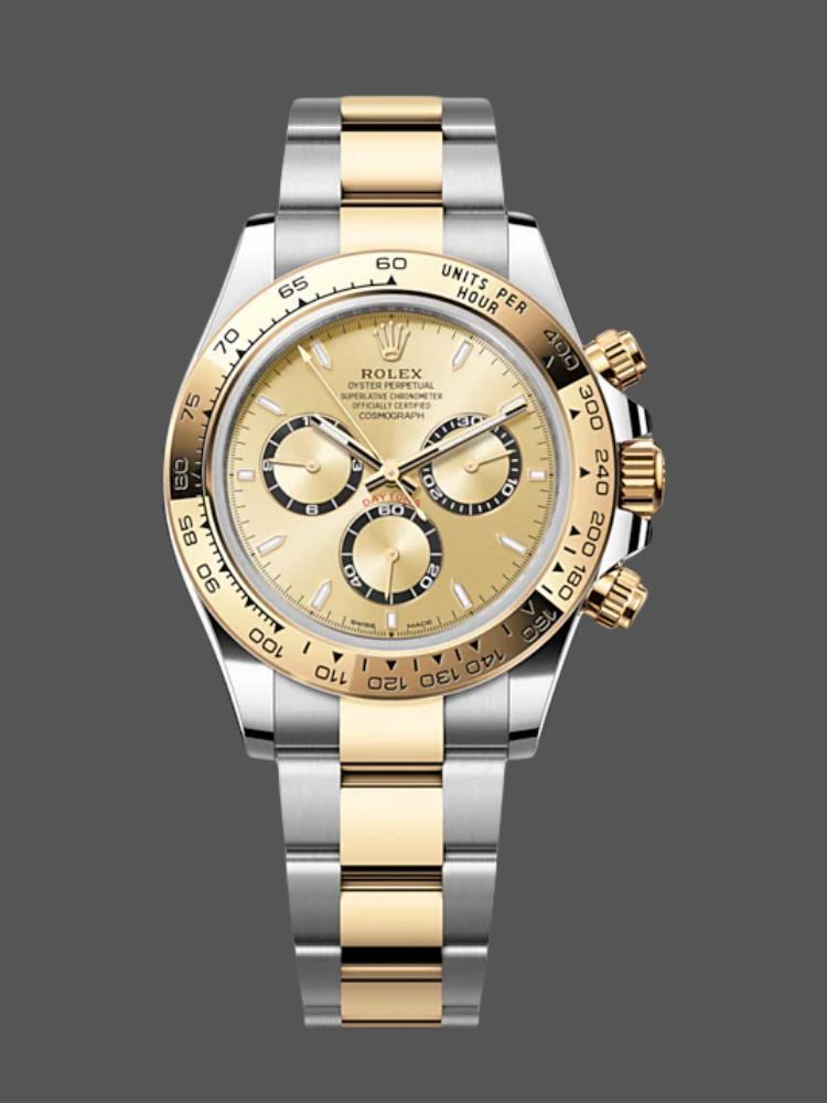 Two-Tone Black Dial 40mm Men