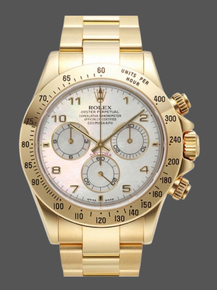 Mother of Pearl Dial Chronograph 40mm Mens