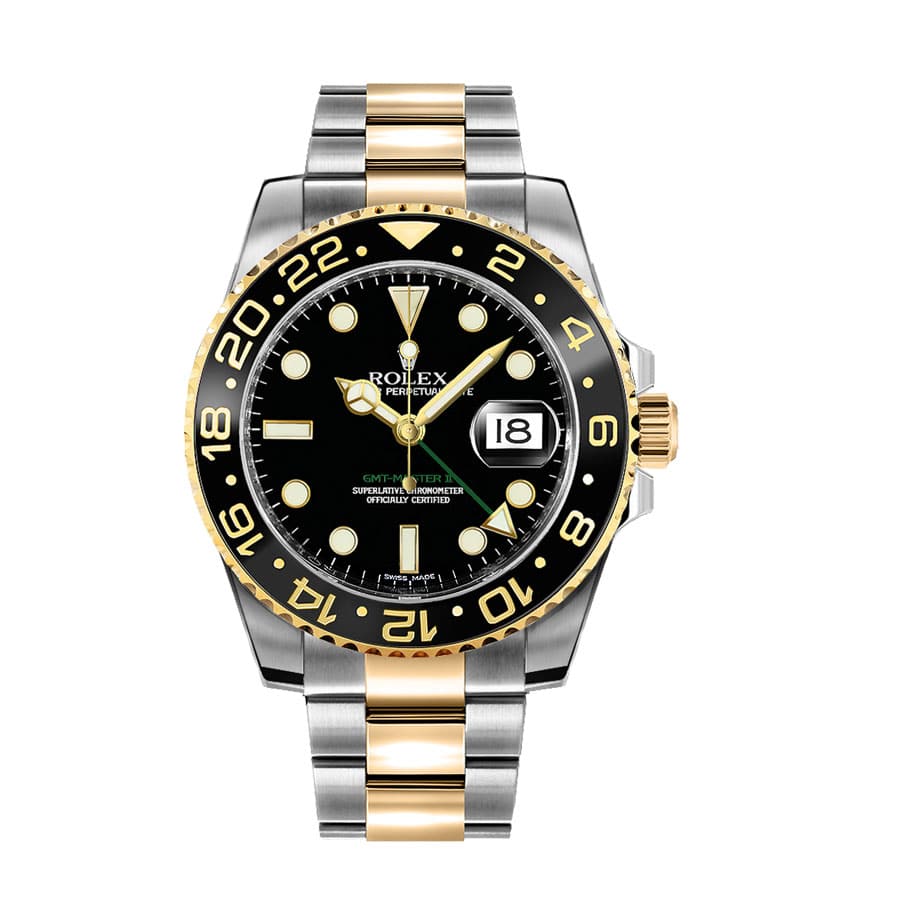 Two-Tone GMT Bezel 40mm Men