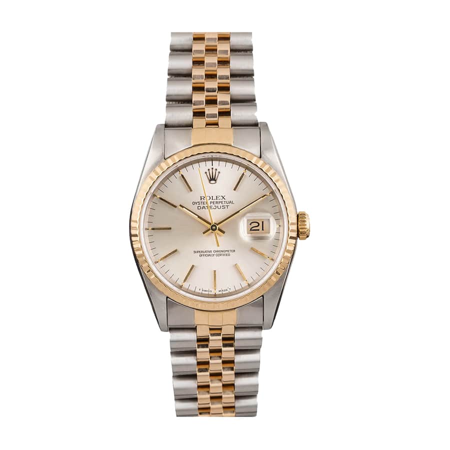 Grey Dial Stainless Steel 41mm Men