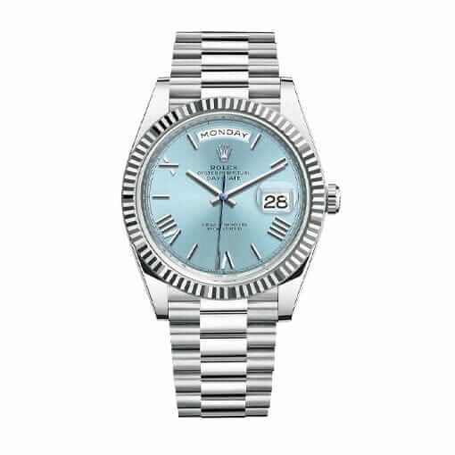 Ice Blue Dial White Gold 40mm Men