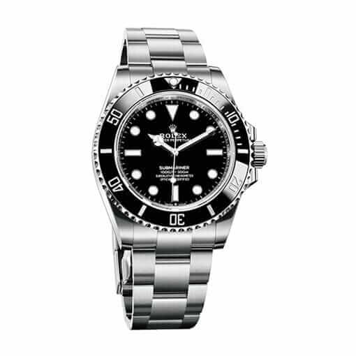 Black Dial Stainless Steel 41mm Men