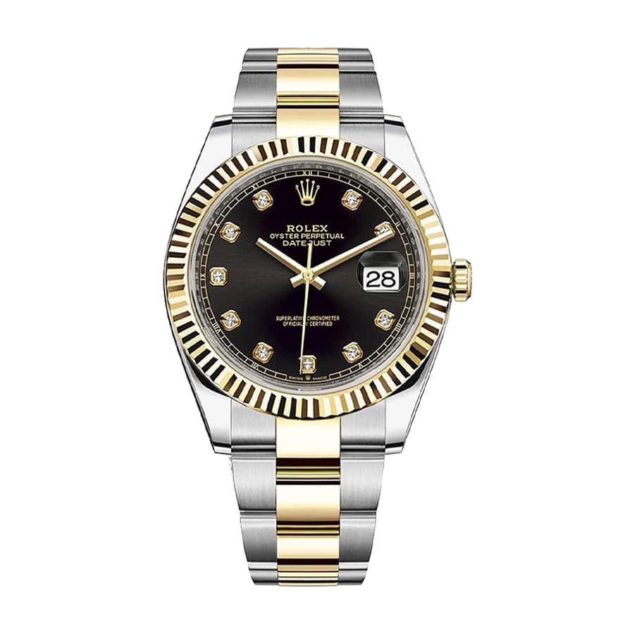 Champagne Dial Two-Tone 41mm Men