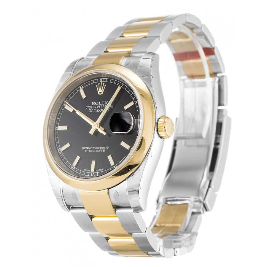 Black Dial Two-Tone 41mm Men
