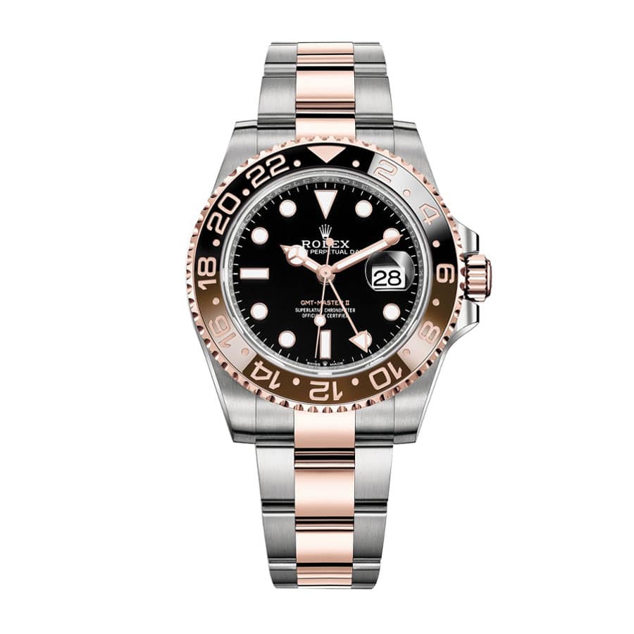 Brown Dial Two-Tone 40mm Men
