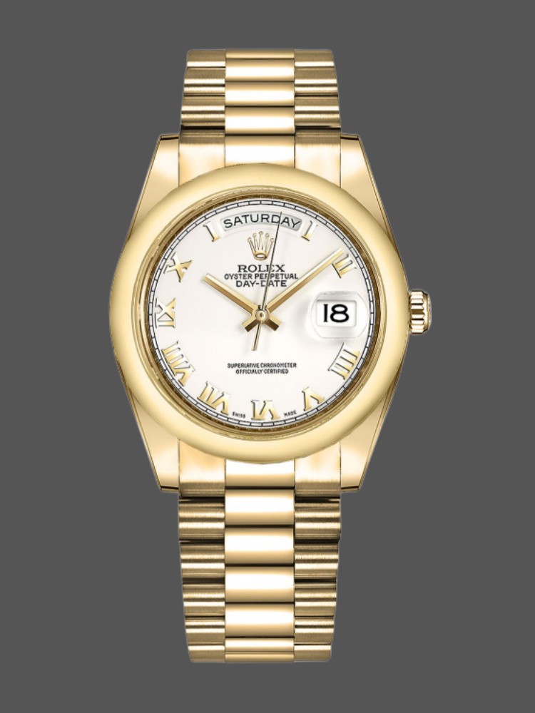 Mother of Pearl Roman Numeral Dial Date