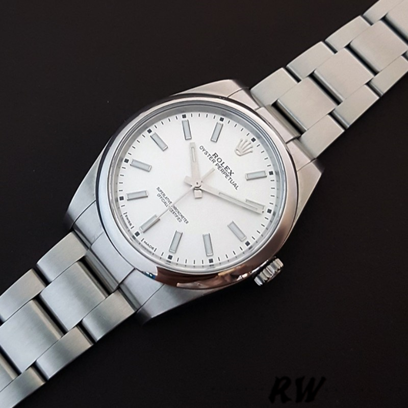 White Dial Date 39mm Mens