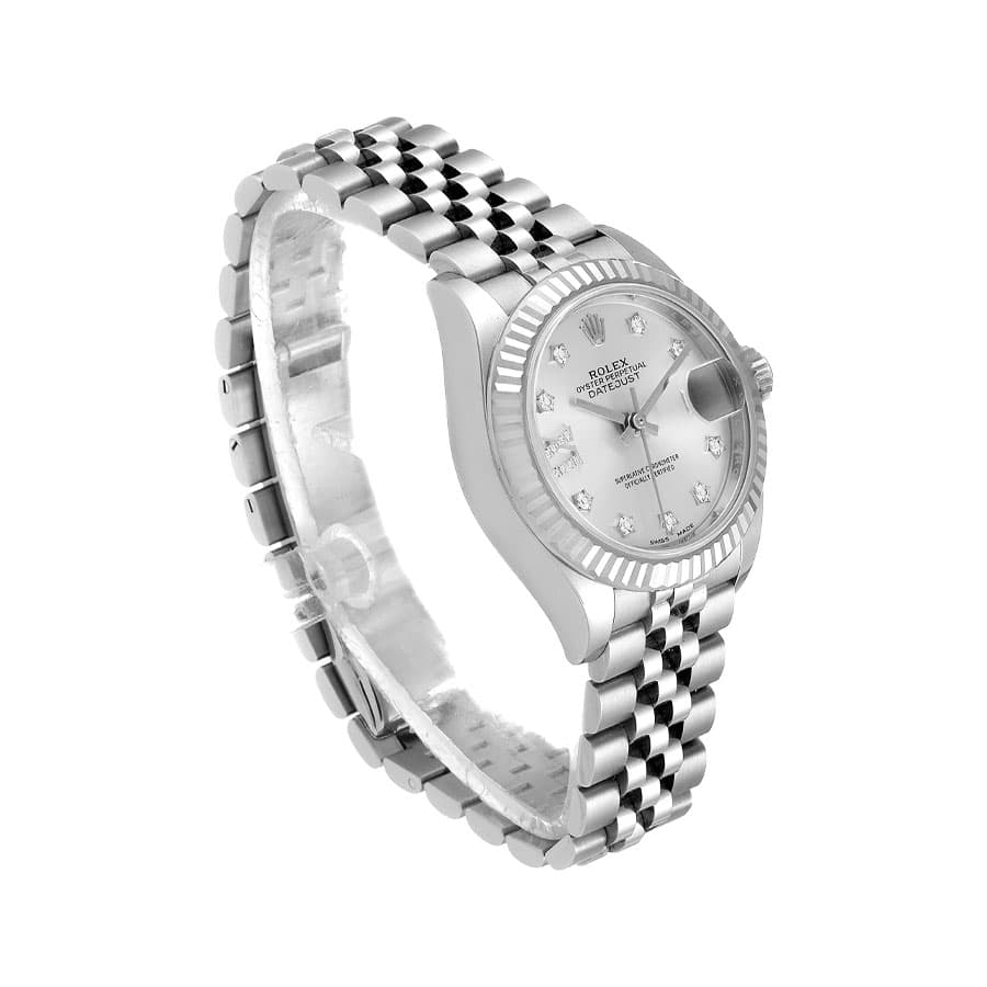 Silver Jubilee Dial Stainless Steel 28mm Lady