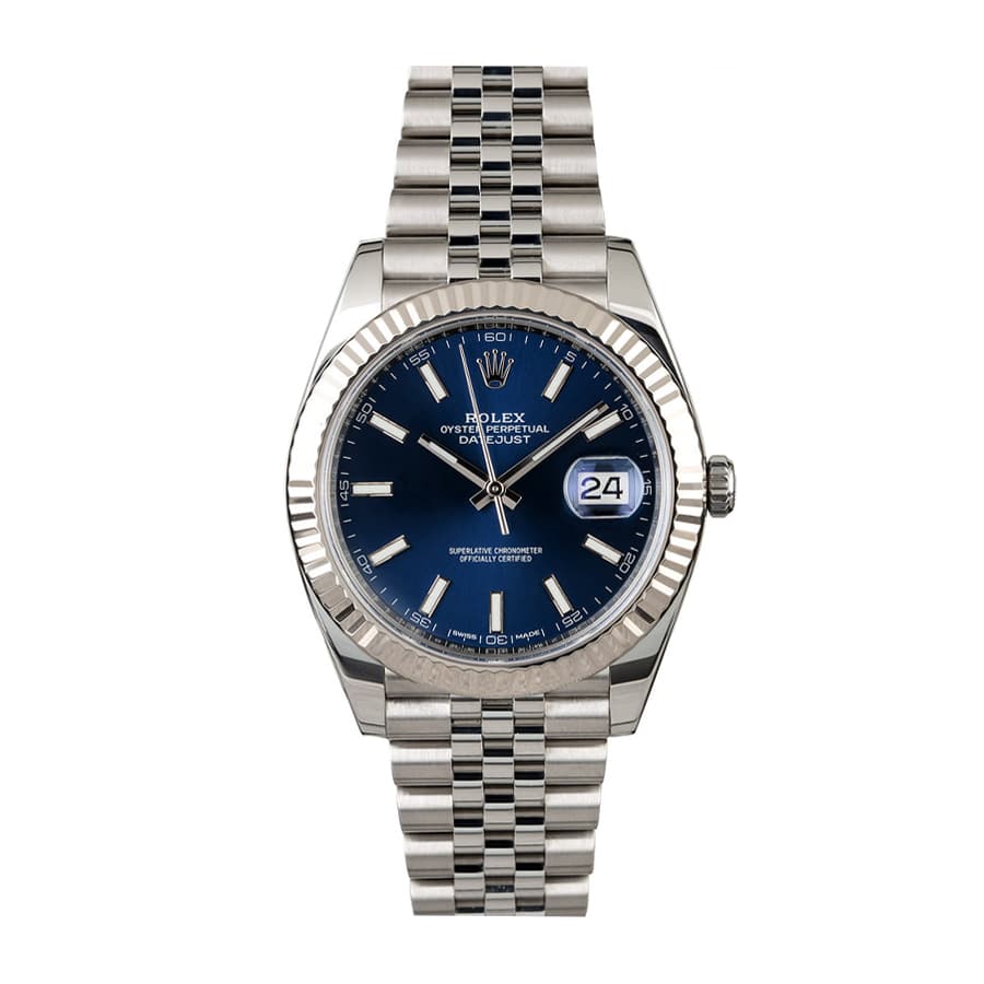 Blue Dial Two-Tone 41mm Men