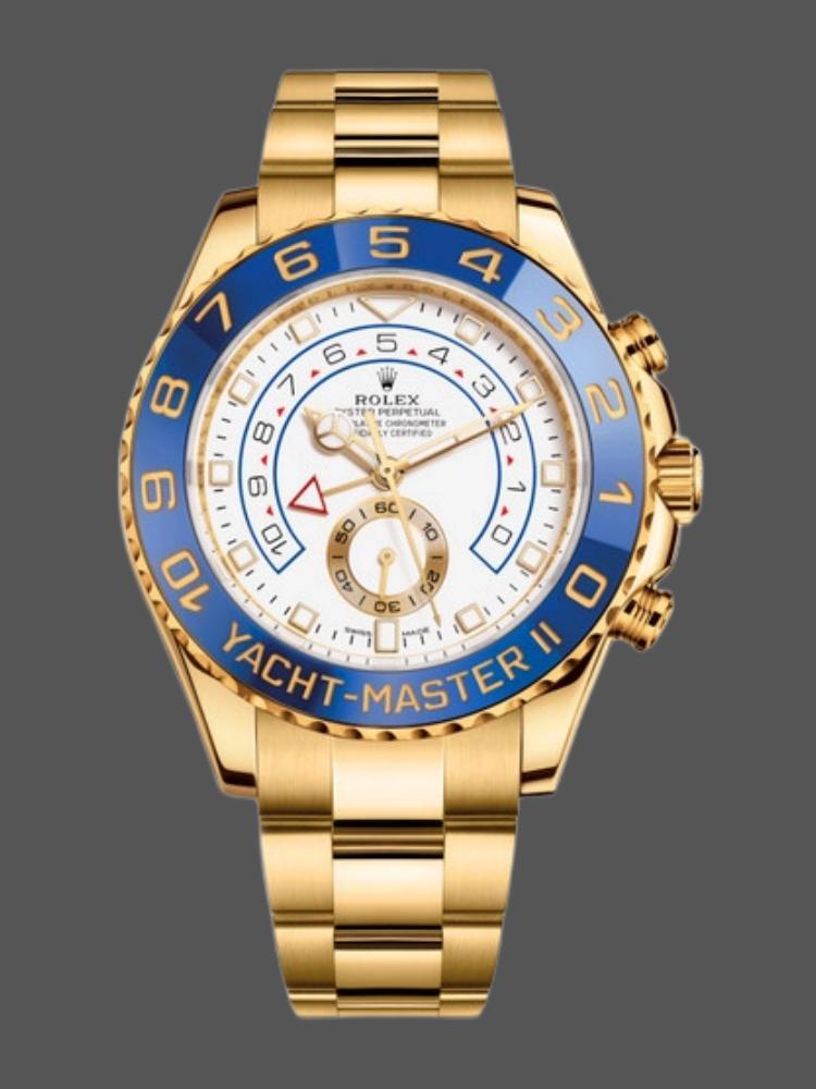 White Dial Sport Time 44mm Mens
