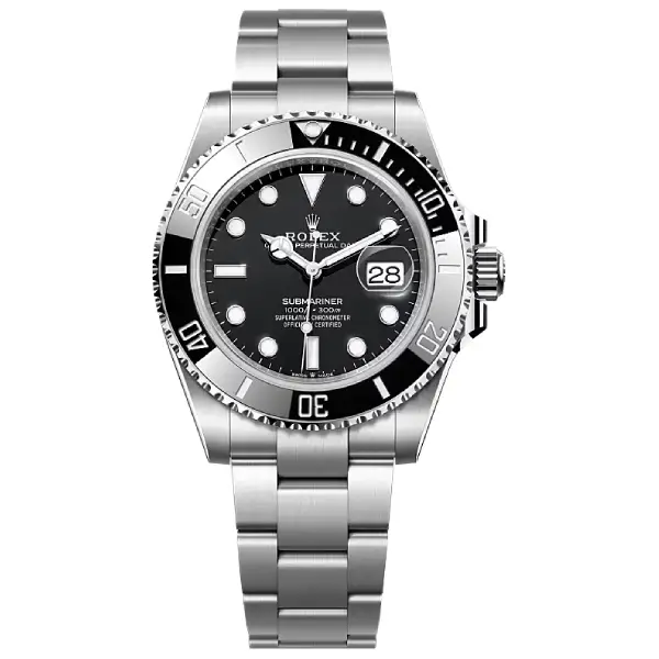 Black Dial Ceramic Bezel Stainless Steel 41mm Men