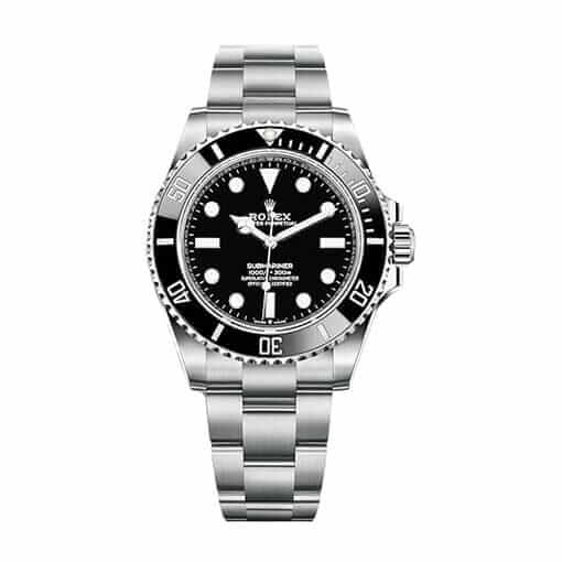 Black Dial Stainless Steel 41mm Men