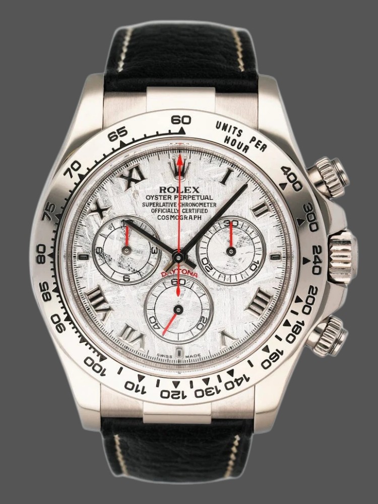 Meteorite Dial Automatic Chronograph 40mm Mens