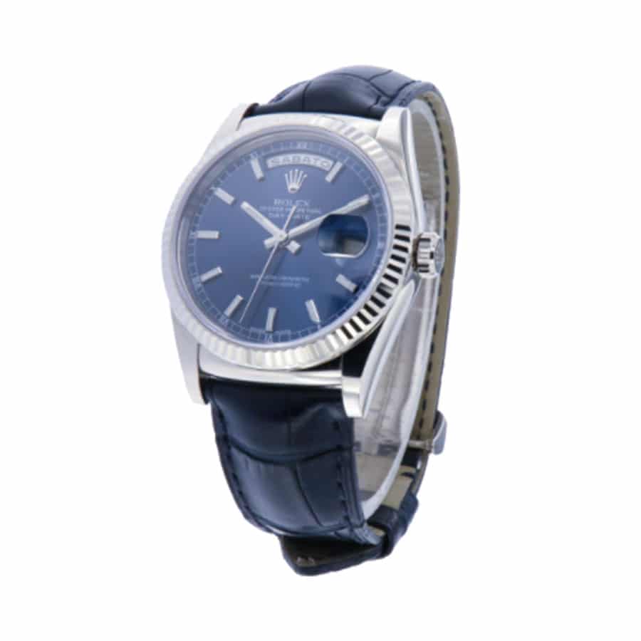 Blue Dial Stainless Steel 40mm Men