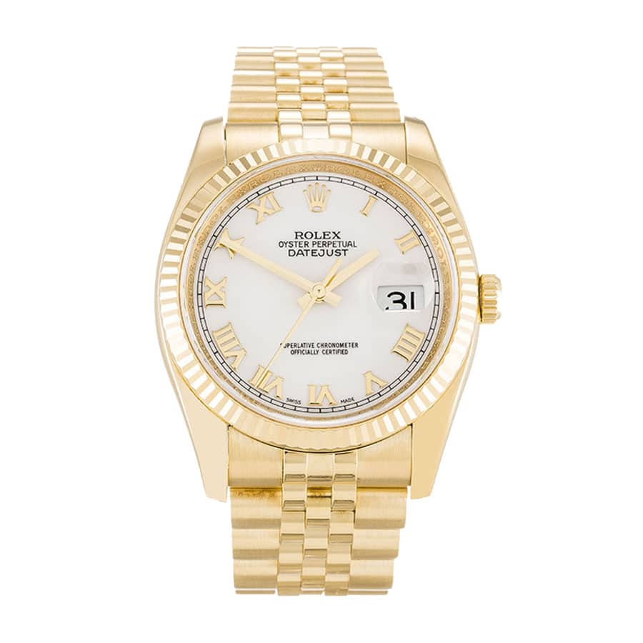 Champagne Dial Yellow Gold 41mm Men