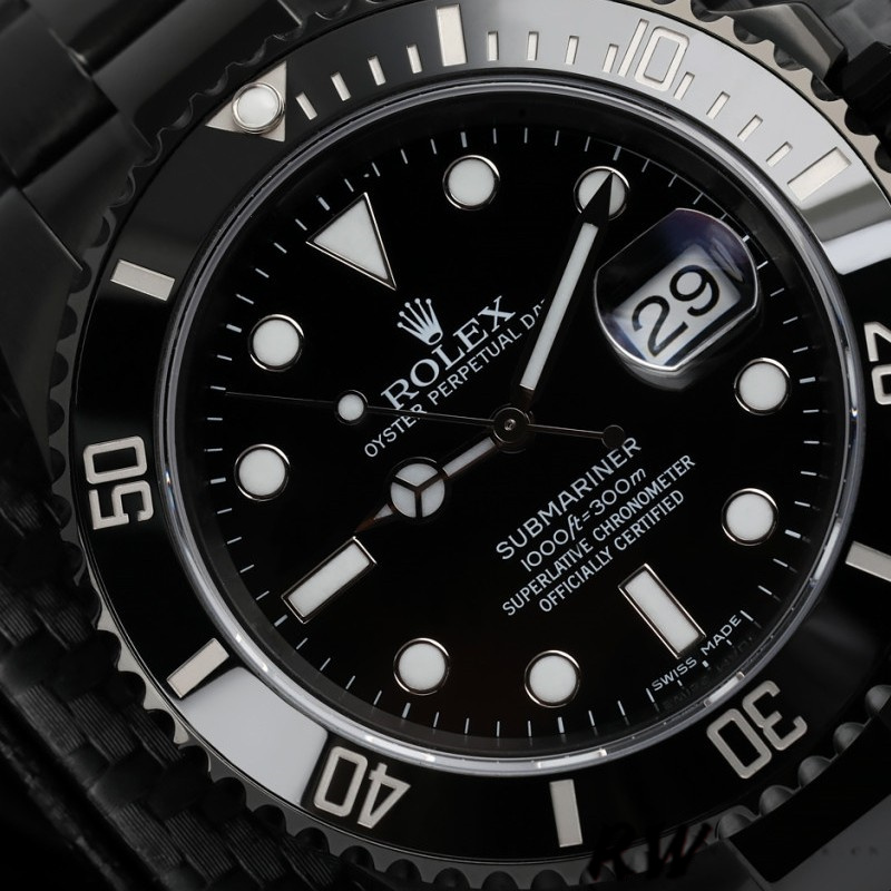 Black Dial PVD Coated Diver