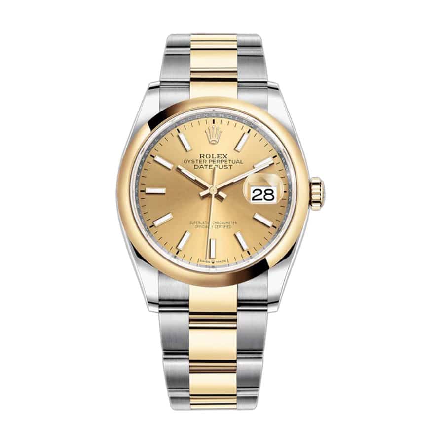 Two-Tone Grey Dial 41mm Men