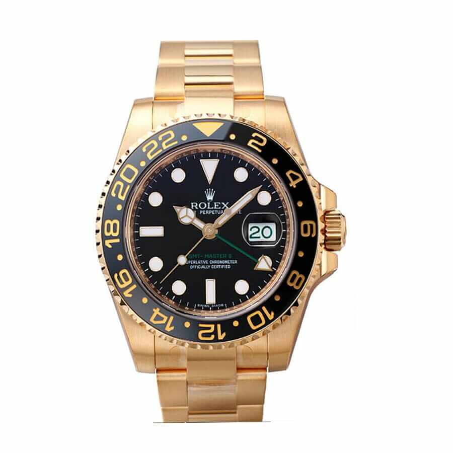 Green & Red Bezel Stainless Steel 40mm Men