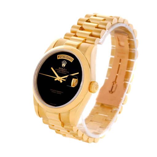 Onyx Dial Yellow Gold 40mm Men