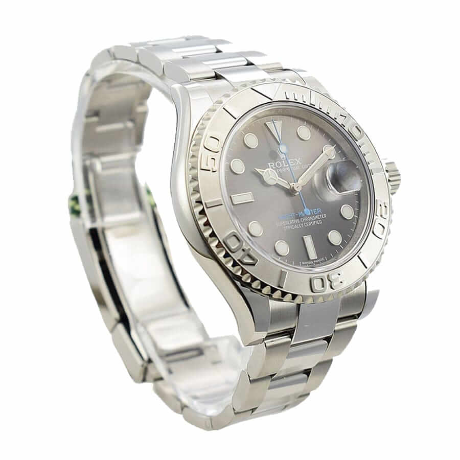 Rhodium Dial Platinum 40mm Men