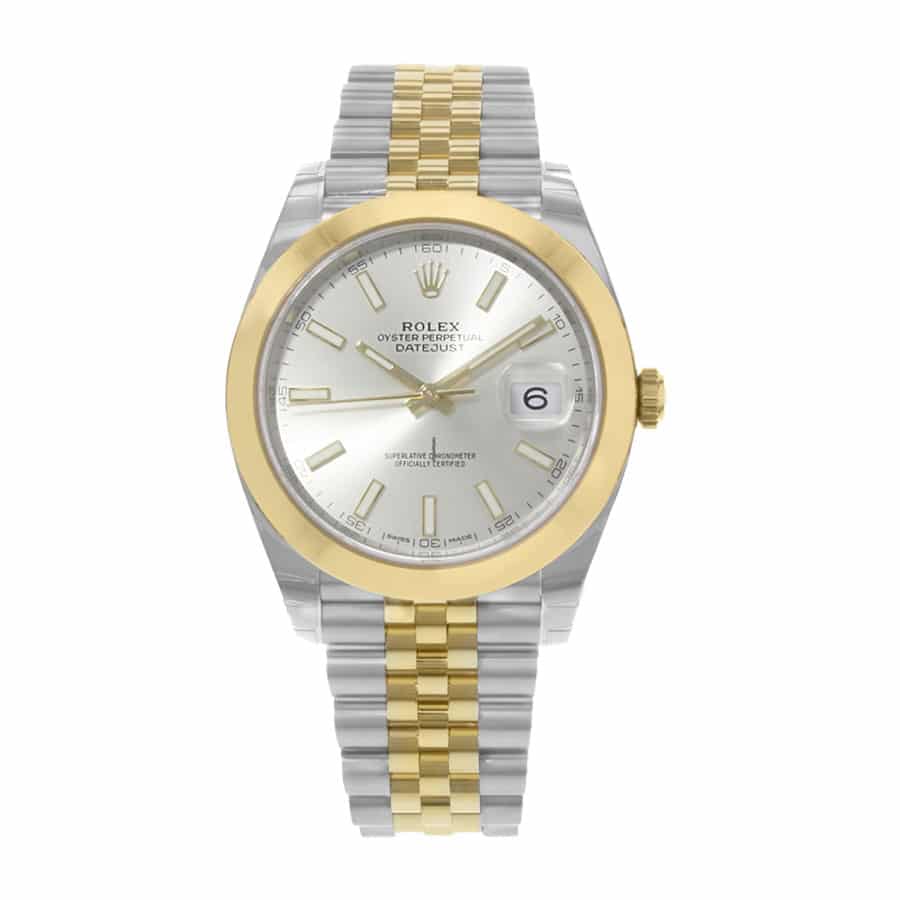 Yellow Gold Grey Dial 41mm Men